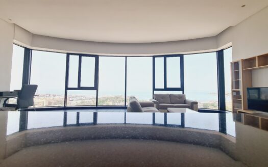 For rent 3 bedrooms Seaview in salmiya