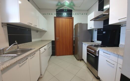 Spacious Seaview Duplex Penthouse for Rent in Kuwait | Luxury 3 Bedroom Penthouse with Pool & Gym